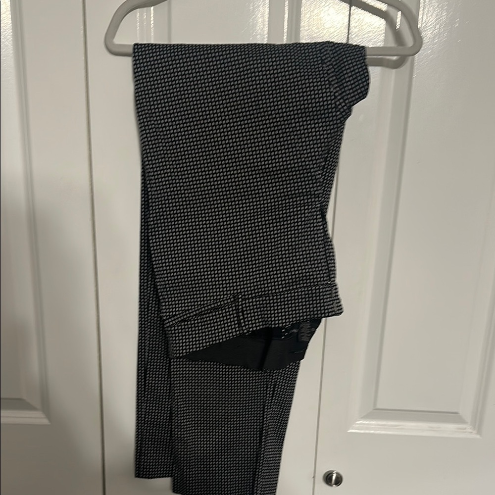 SOLD Lane Bryant Black and White Polka Dot Trousers